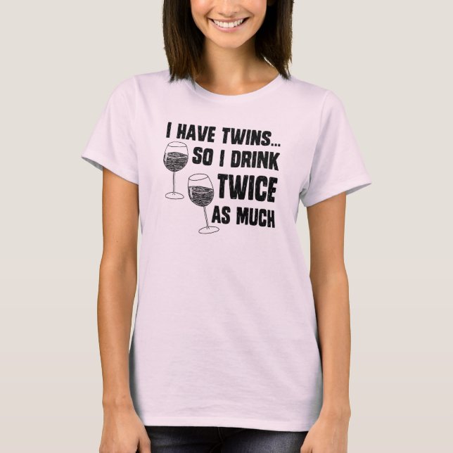 CAMISETA EU TENHO GÊMEOS (Frente)