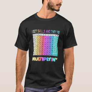 Camiseta Eu Tenho Habilidades Estão se Multiplicando Camise