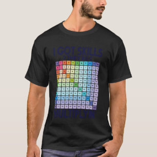 Camiseta Eu Tenho Habilidades Estão se Multiplicando Profes