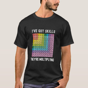 Camiseta Eu Tenho Habilidades que Estão se Multiplicando C