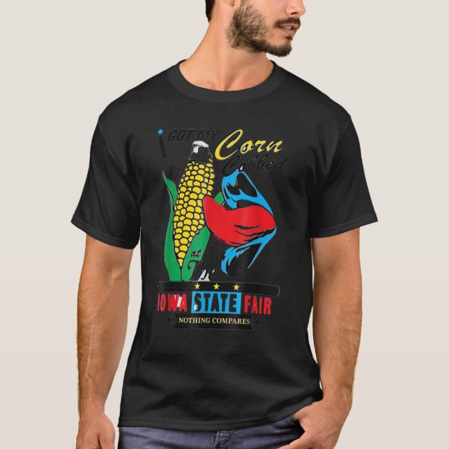 Camiseta Eu Tenho Meu Milho Cobbado Na Feira De Lowa (Frente)