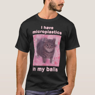 Camiseta Eu Tenho Microplásticos No Meu
