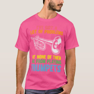 Camiseta Eu Tenho Muitos Problemas Mas Nenhuma Armadilha.
