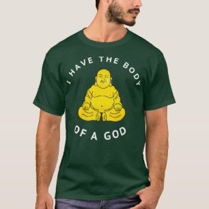 Camiseta Eu tenho o corpo de um deus