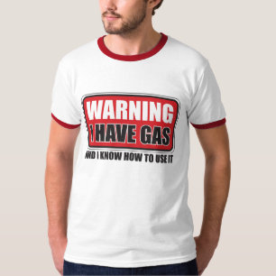 CAMISETA EU TENHO O GÁS & EU SEI USÁ-LO
