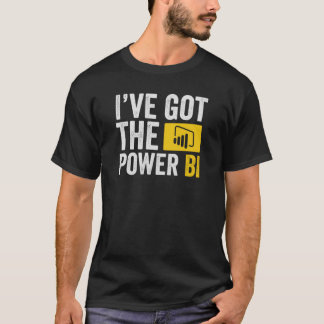 Camiseta Eu tenho o Power BI