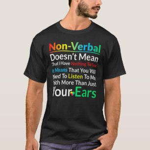 Camiseta Eu Tenho Peça do Quebra-Cabeça de Consciência do A