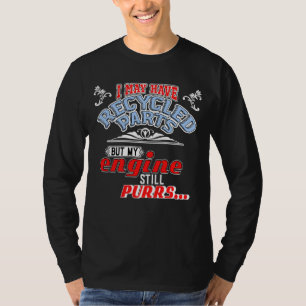 Camiseta Eu tenho peças de Reciclado para o receptor de tra
