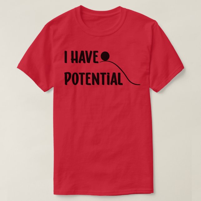 Camiseta Eu Tenho Potencial 1 (Frente do Design)
