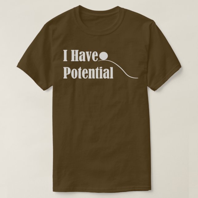 Camiseta Eu Tenho Potencial 3 (Frente do Design)