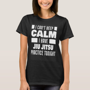Camiseta Eu Tenho Prática Jiu Jitsu Dizendo Jiu Jitsu Comba