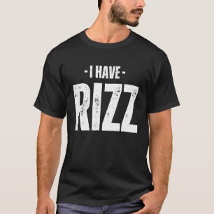 Camiseta Eu Tenho Rizz Meme