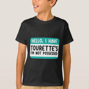 Camiseta Eu Tenho Síndrome Touretal Sensibilização Fita Tea