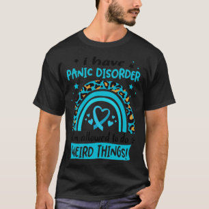 Camiseta Eu tenho transtorno de pânico eu posso fazer isso 