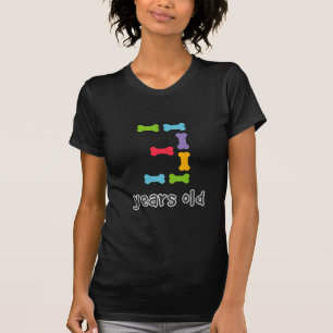 Camiseta Eu tenho três anos