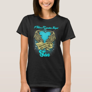 Camiseta Eu Tenho Um Anjo Guardião A Olhar Por Mim Eu Chamo