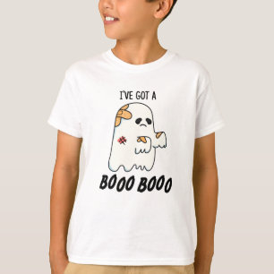 Camiseta Eu tenho um Boo Boo Boo Cute Halloween ferido Ghos