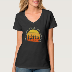 Camiseta Eu tenho um Chess do Jogador de Xadrez Incrível