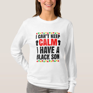 Camiseta Eu Tenho Um Filho Negro Presente Para O Pai Da Mãe