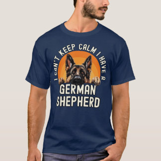 Camiseta Eu Tenho Um German shepherd