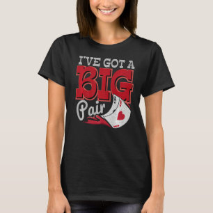 Camiseta Eu tenho um grande casino de cabelo ganhando pôque