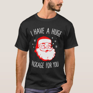 Camiseta Eu Tenho Um Pacote Imenso Para Vocês Papais noeis 