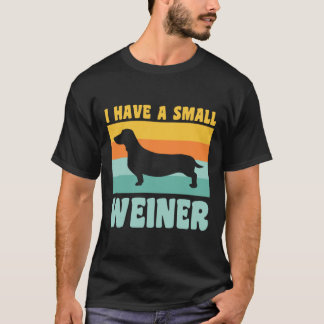 Camiseta Eu Tenho Um Pequeno Pai Dachshund Dachshund Amor