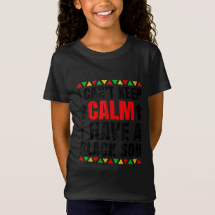 Camiseta Eu Tenho Um Presente De Filho Negro Para O Pai Da