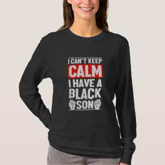 Camiseta Eu Tenho Um Presente Negro Para O Pai Da Mãe (6)