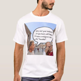 Camiseta Eu tenho um problema religioso