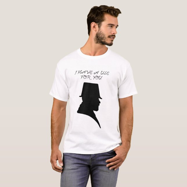 Camiseta Eu tenho um uso para você (Frente Completa)