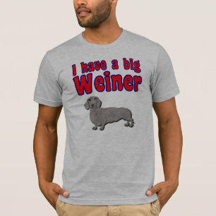 Camiseta Eu tenho um weiner grande