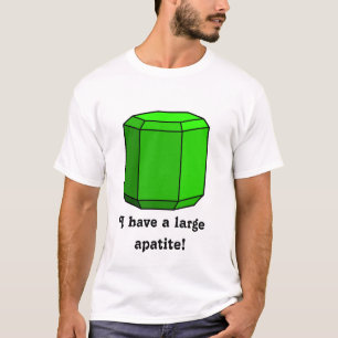 Camiseta Eu tenho uma apatita grande!