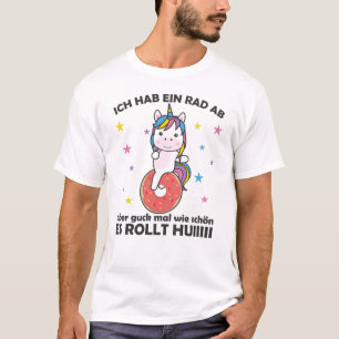 Camiseta Eu Tenho Uma Bicicleta Desmontada - Doce Rosquinha