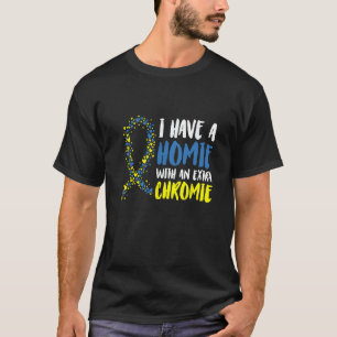 Camiseta Eu Tenho Uma Casa Com Uma Síndrome De Chromie Abai