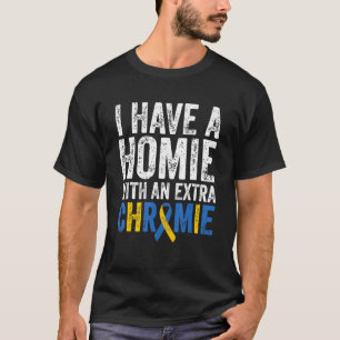 Camiseta Eu Tenho Uma Casa Com Uma Síndrome De Chromie Abai