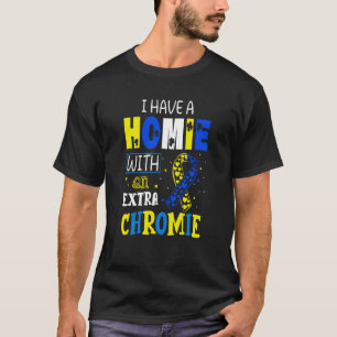 Camiseta Eu Tenho Uma Casa Com Uma Síndrome De Chromie Abai