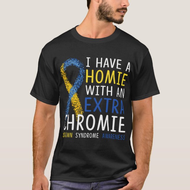 Camiseta Eu Tenho Uma Casa Com Uma Síndrome De Chromie Abai (Frente)