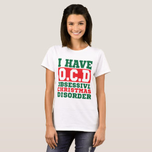 Camiseta Eu tenho uma perturbação obsessiva de N