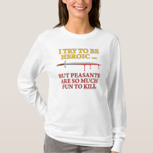 Camiseta Eu tento ser heróico