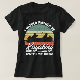 Camiseta Eu Teria Preferencialmente De Caiar Com Meu Cachor