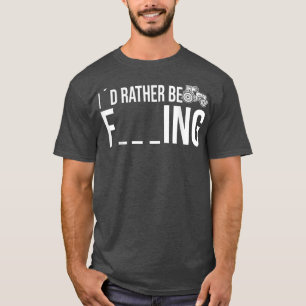 Camiseta Eu teria preferencialmente de cultivar o trator