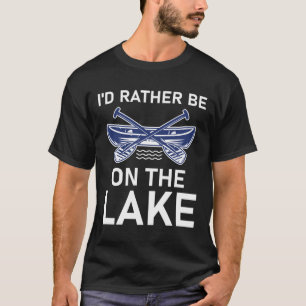 Camiseta eu teria preferencialmente no lago, Engraçado