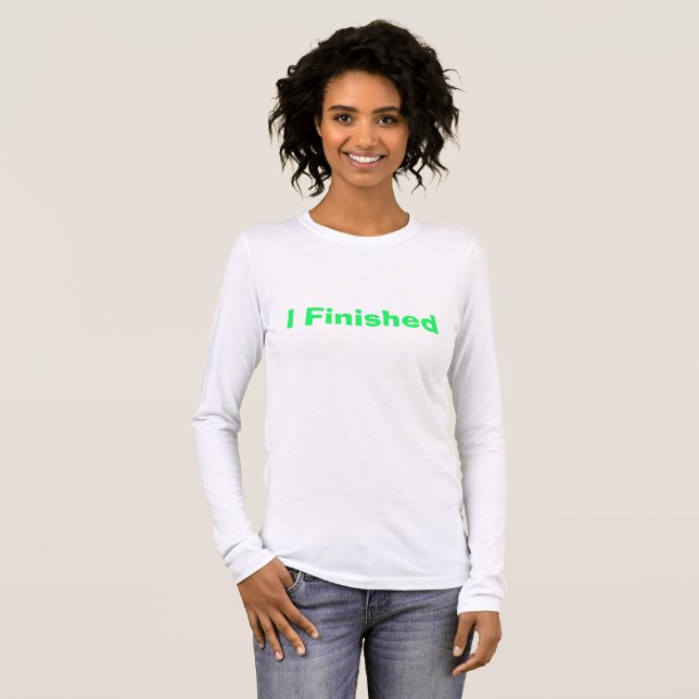 Camiseta Eu Terminei a Quimio! Viva! 4Irene (Frente Completa)