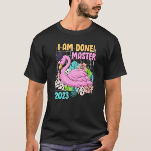 Camiseta Eu terminei o mestrado 2023 mestre Premium