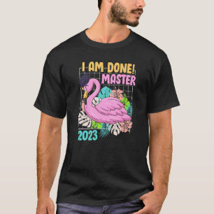 Camiseta Eu terminei o mestrado 2023 mestre Premium