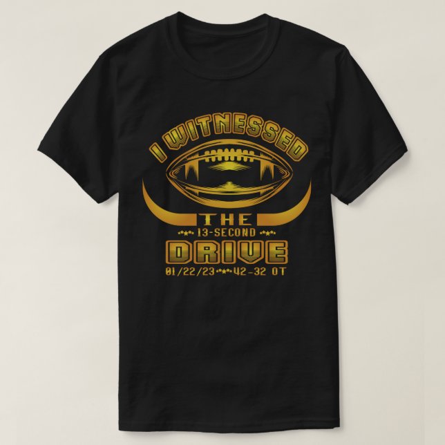 Camiseta Eu Testemunhei A 13 Segunda Unidade (Frente do Design)