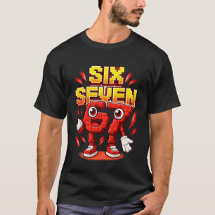 Camiseta Eu tinha 6 Agora eu tenho Seis 7 Sete Anos Brainro