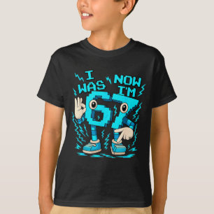 Camiseta Eu tinha 6 anos agora eu tenho 7 67 Sete Anos de i