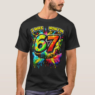 Camiseta Eu Tinha 6 Anos Agora Eu Tenho 7 7º Aniversário 6
